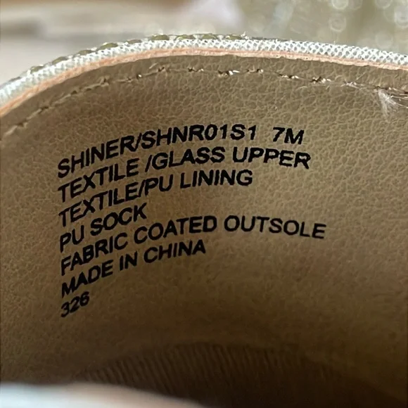 ♥️Steve Madden♥️ Flate Rhinestone mules/Loafers size (7) - Picture 7 of 9